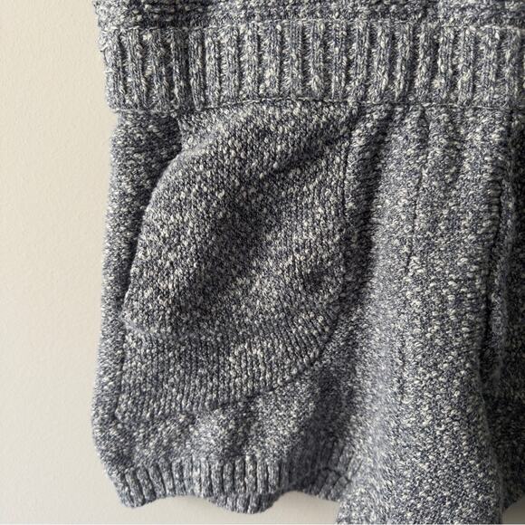 Free People FP Beach Knit Romper cream 100% cotton Declan pockets sleeveless M - Picture 5 of 10